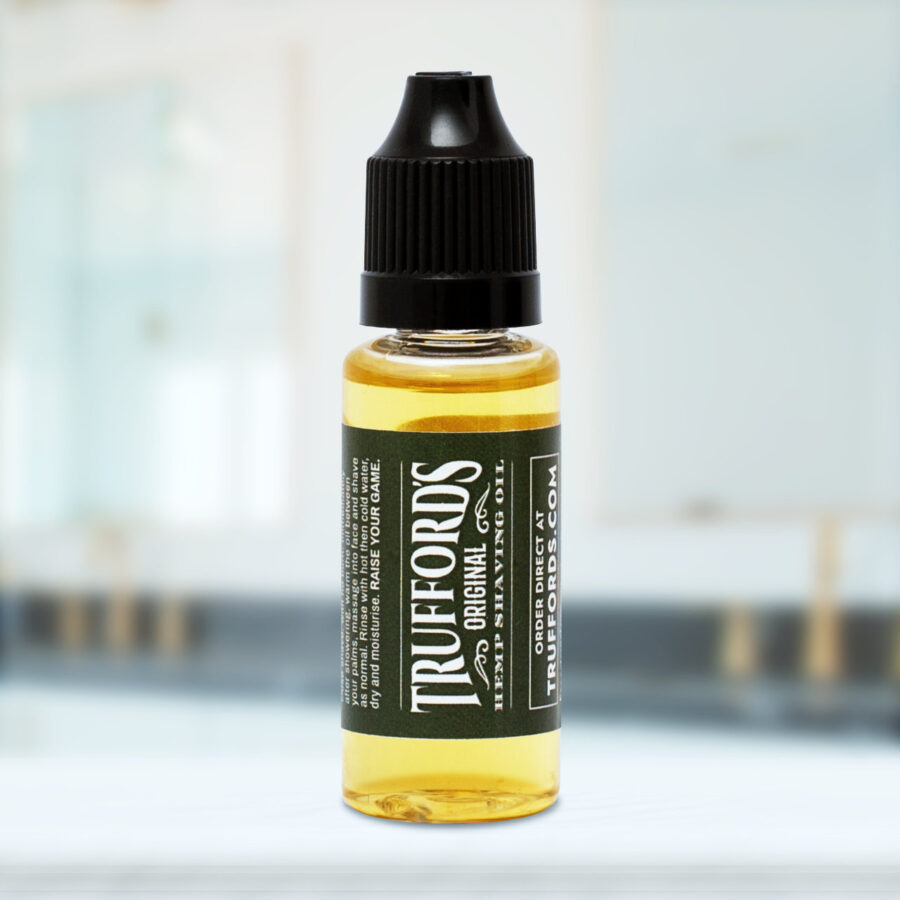 Trufford's Original Shaving Oil 20ml bottle image.