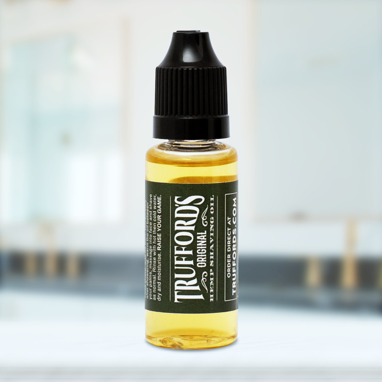 Trufford's Original Shaving Oil 20ml bottle image.