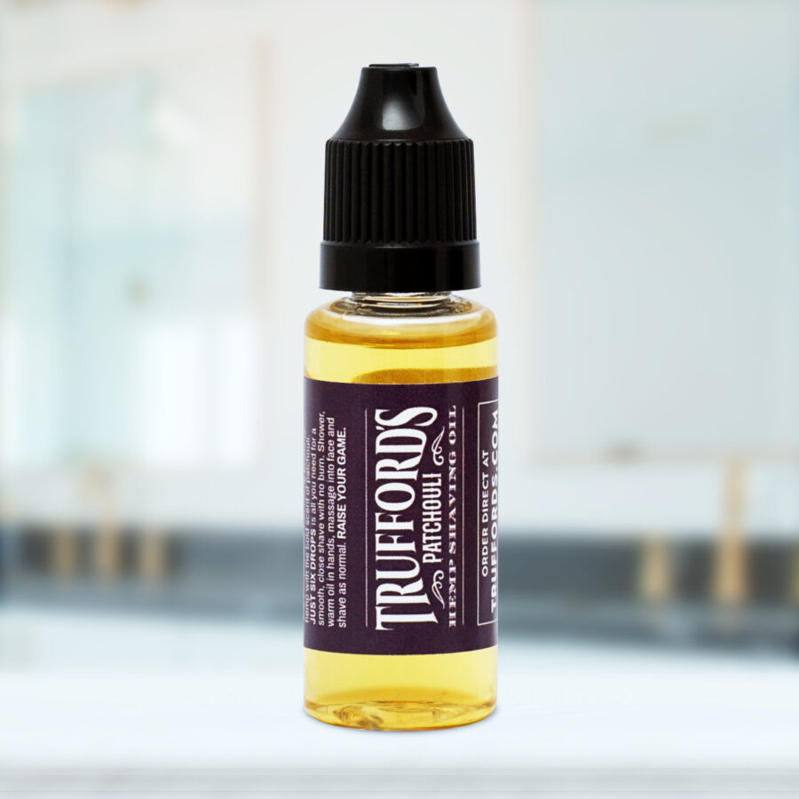 Trufford’s Patchouli Shaving Oil, 20ml